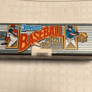 COPY - 1990 Donruss baseball puzzle and card factory